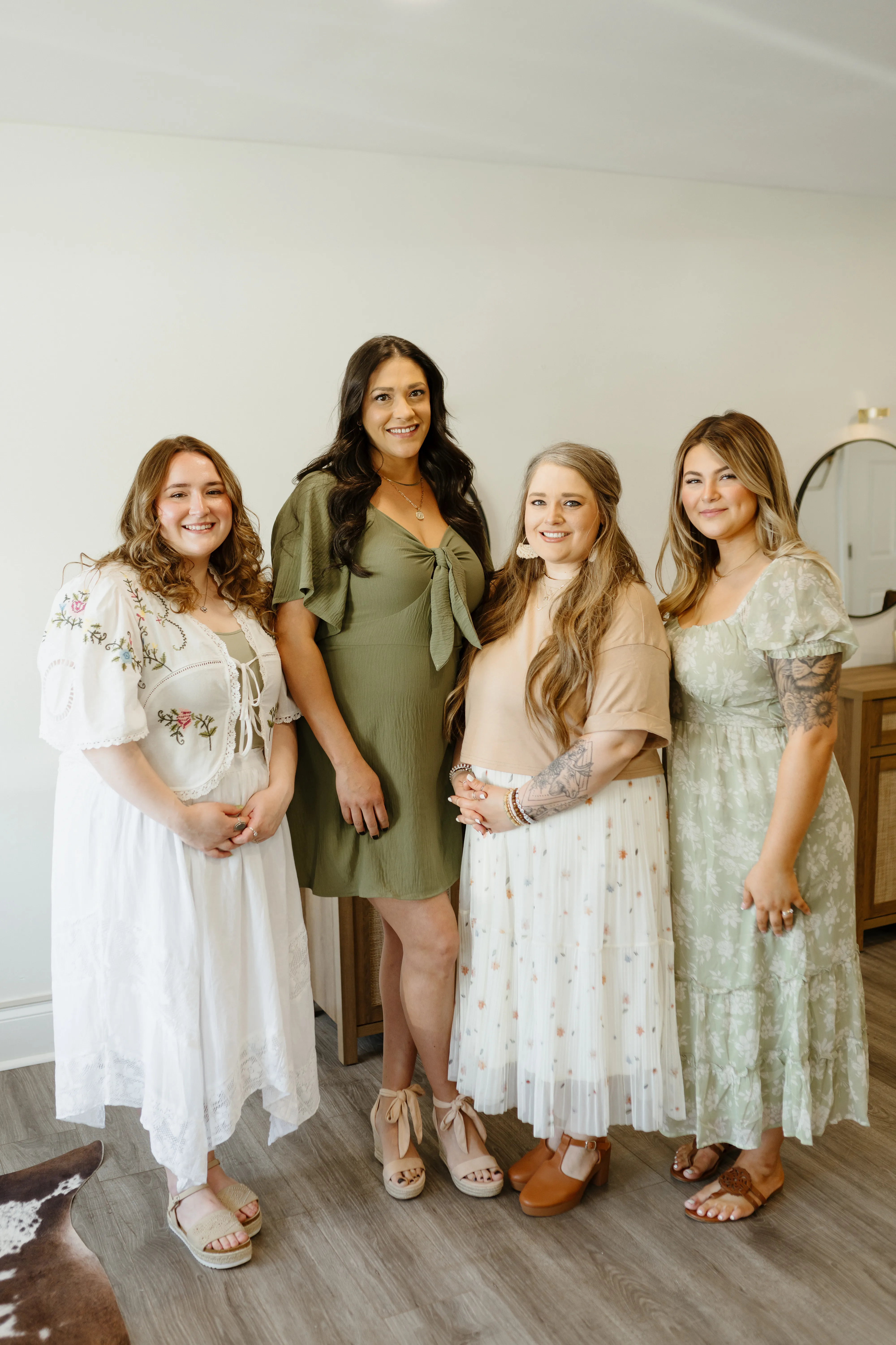 The stylist team at Graced Studio hair salon in Concord, NC